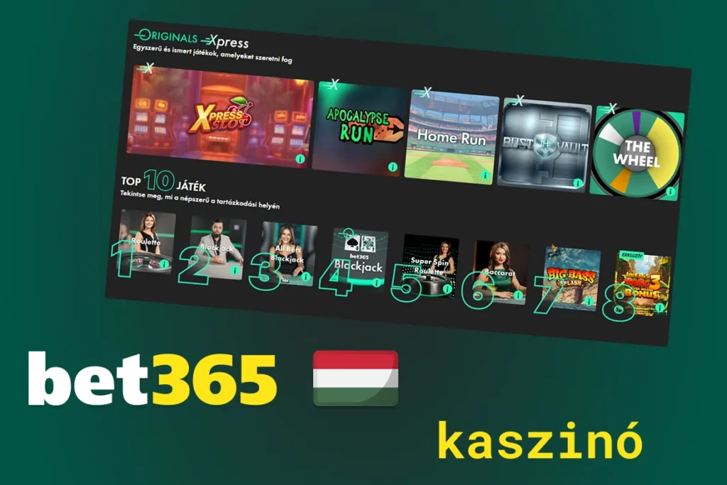 Bet365 kaszinó